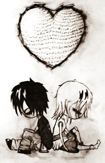 emo love heart emoji
